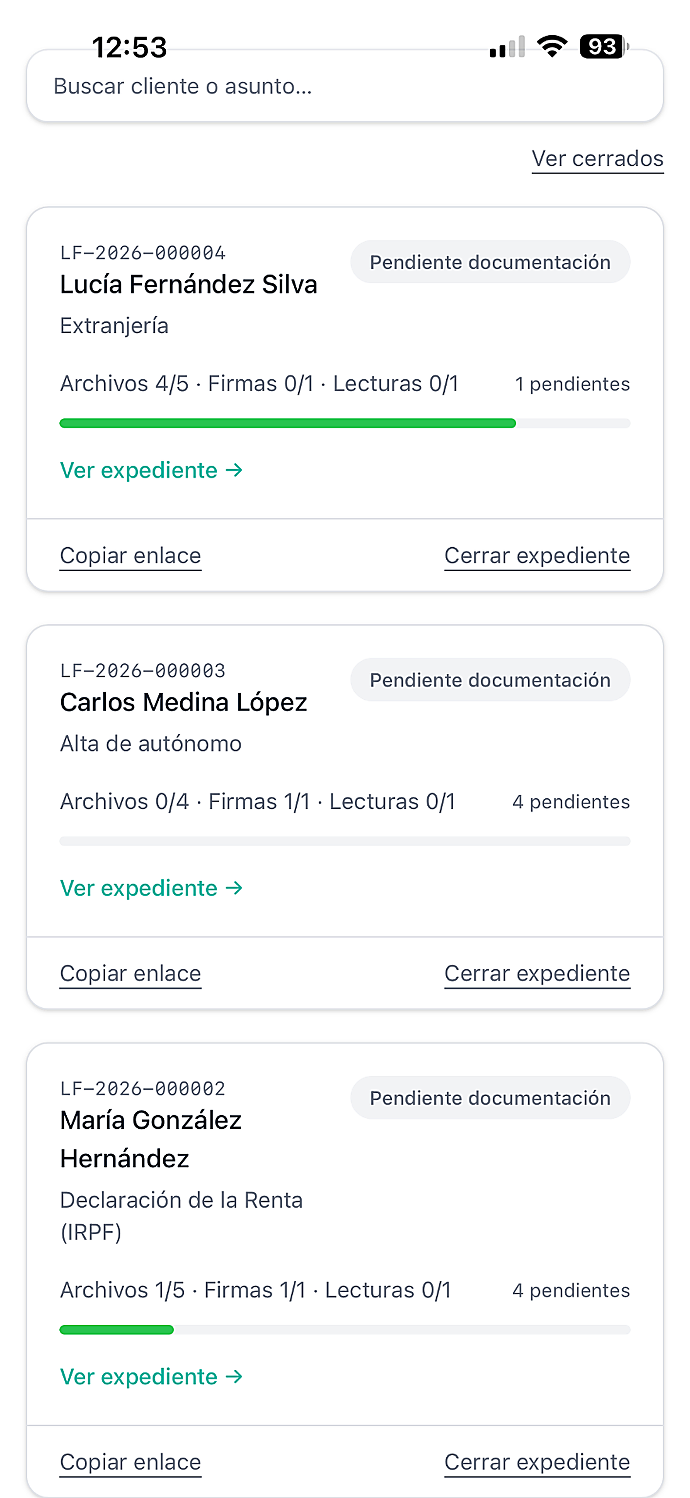 Todo lo importante de un vistazo