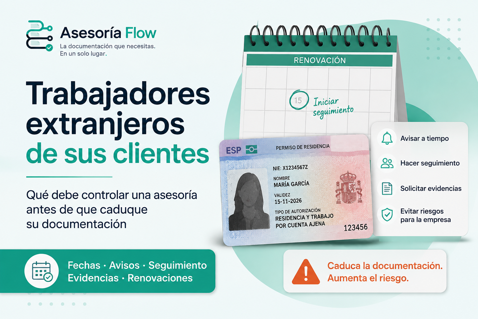 Trabajadores extranjeros de sus clientes: qué debe controlar una asesoría antes de que caduque su documentación